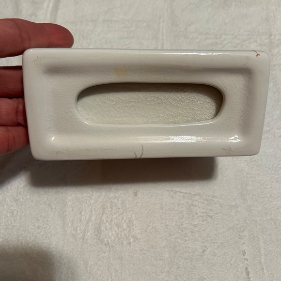 Hummingbird Colorful Ceramic Napkin Holder - Picture 4 of 5